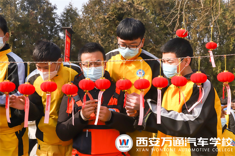 猛虎添翼,2022年西安萬通學子歡樂鬧元宵