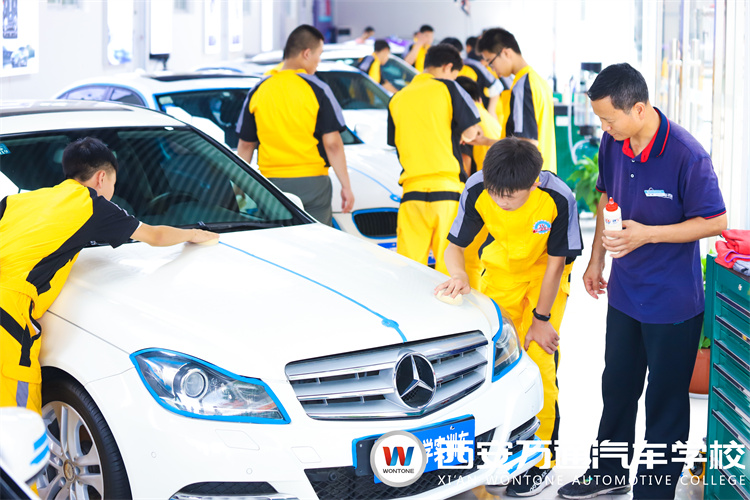 西安萬通汽車學校【2022純技能】:汽車美容快修店長班專業解讀